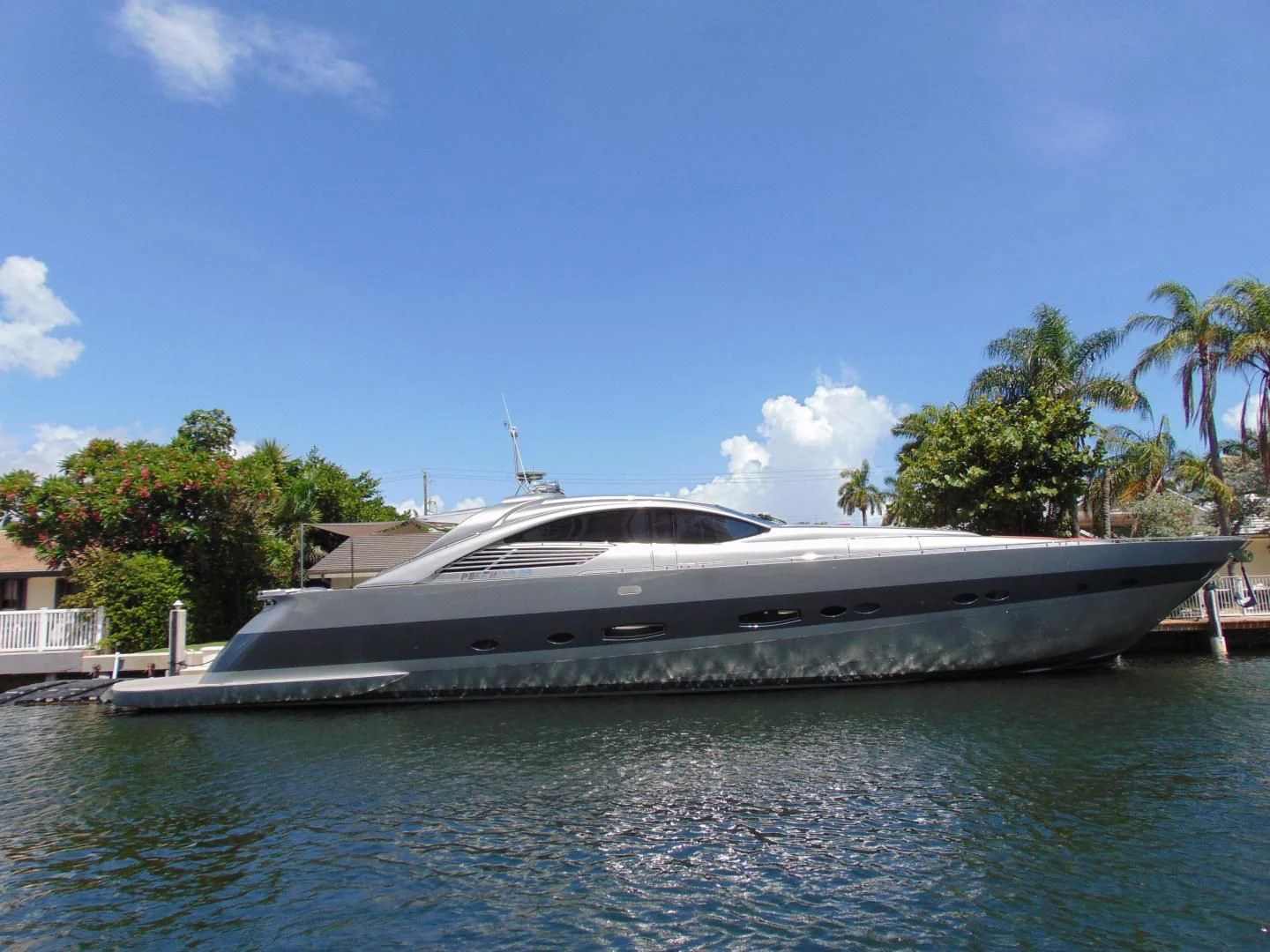 a boat on the water aboard GHOST Yacht for Sale