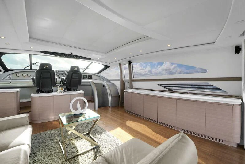 inside of a yacht aboard GHOST Yacht for Sale
