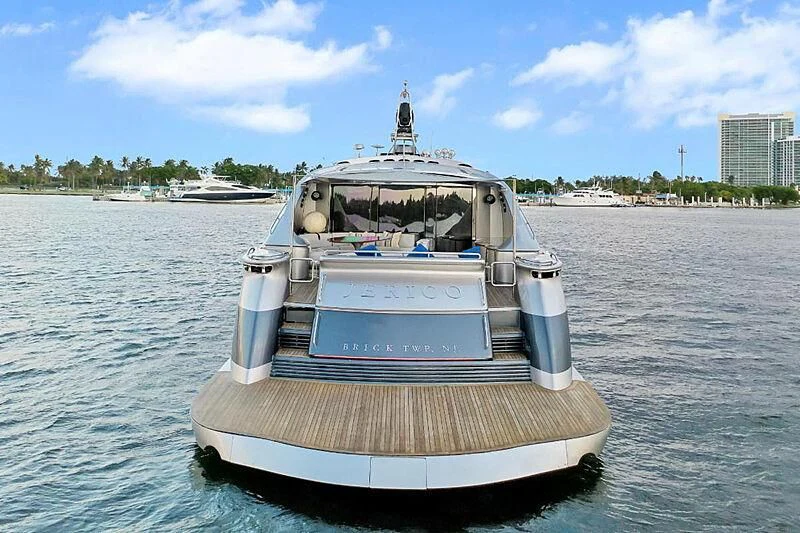a boat on the water aboard GHOST Yacht for Sale