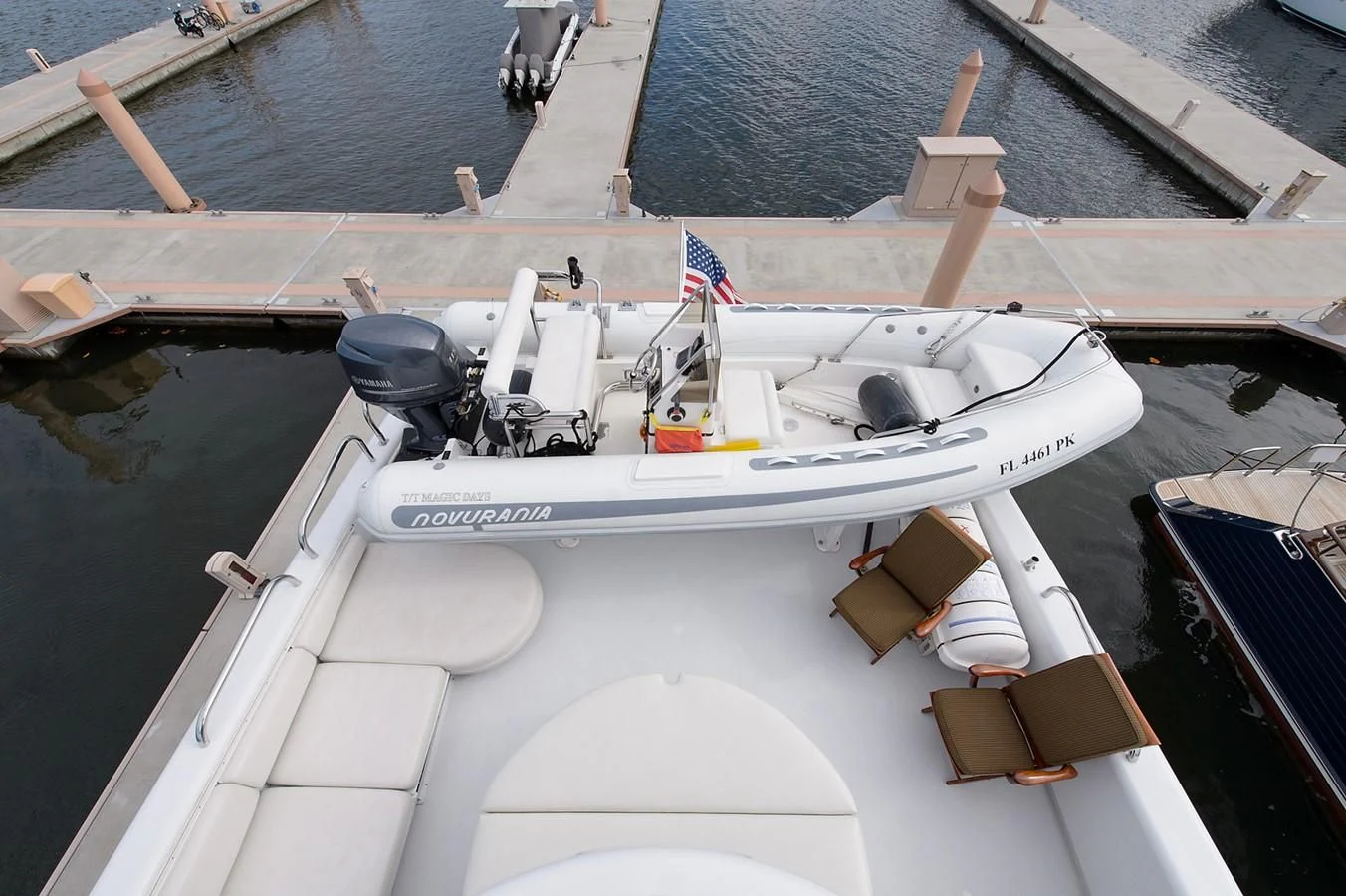 a boat on the water aboard BIG WAVE Yacht for Sale