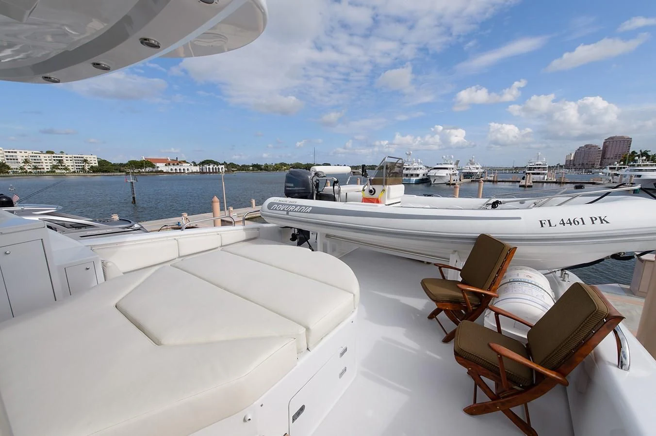 a boat on the water aboard BIG WAVE Yacht for Sale