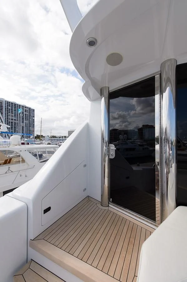 a boat with a door open aboard BIG WAVE Yacht for Sale