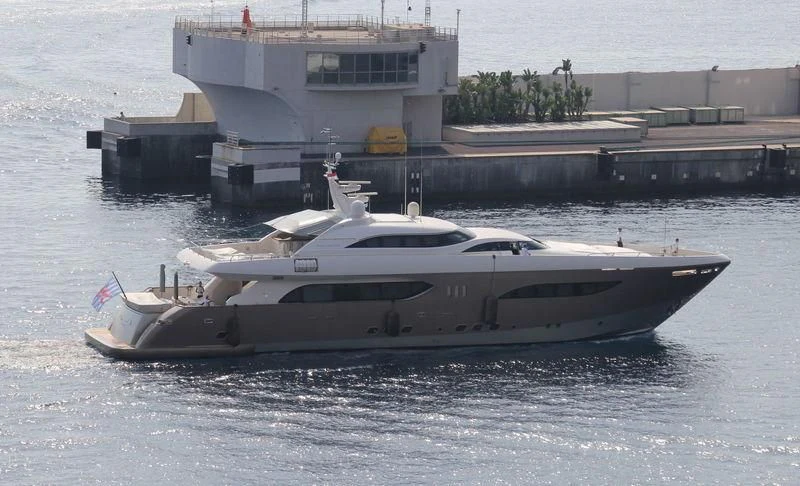 a boat on the water aboard QHT Yacht for Sale
