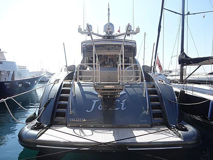 a boat on the water aboard MANU V Yacht for Sale