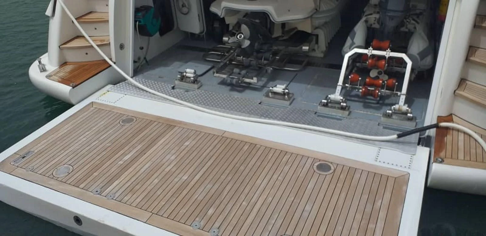 a machine on the counter aboard ORINOKIA Yacht for Sale