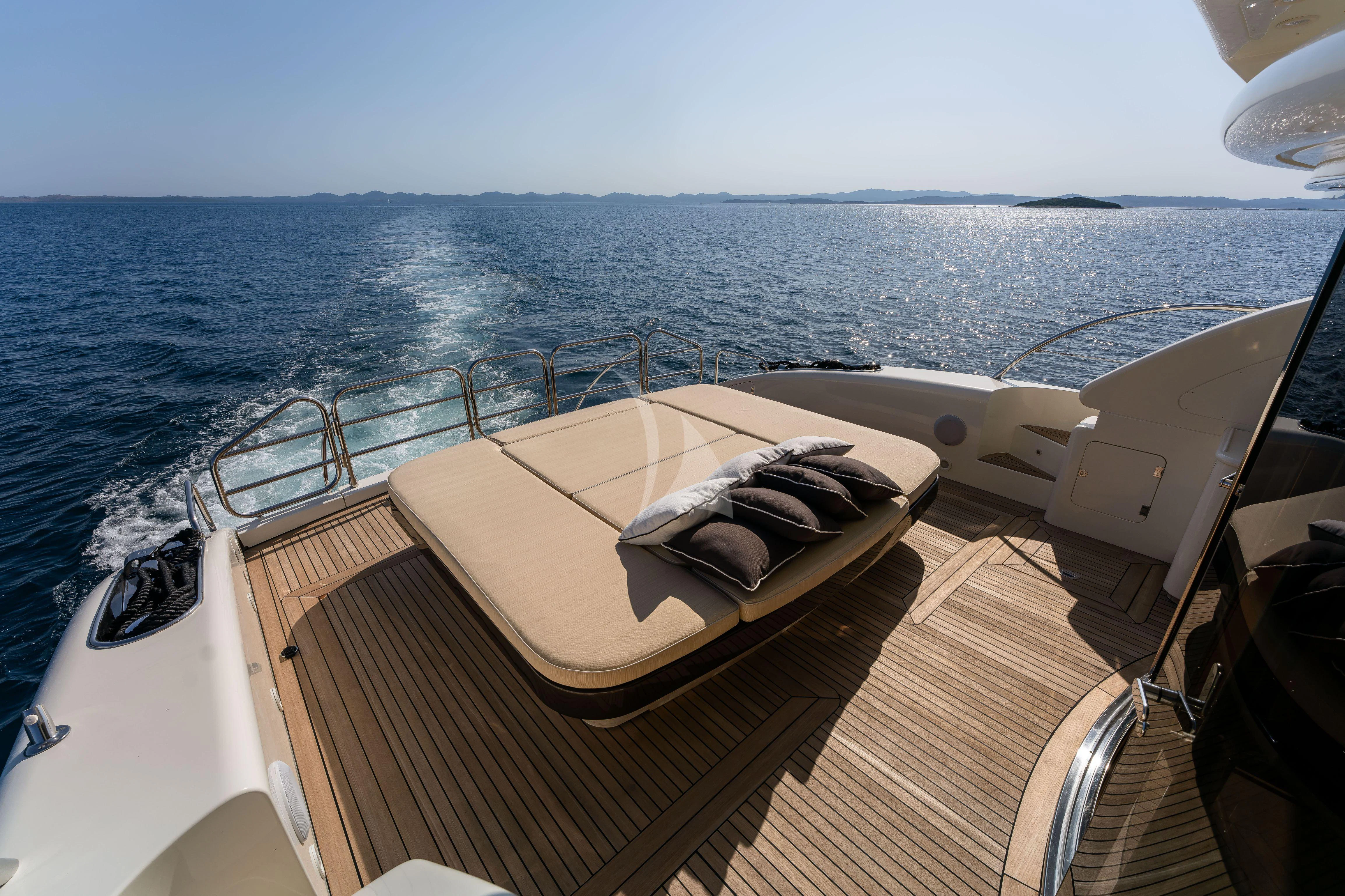 a boat on the water aboard TOBEKA Yacht for Sale