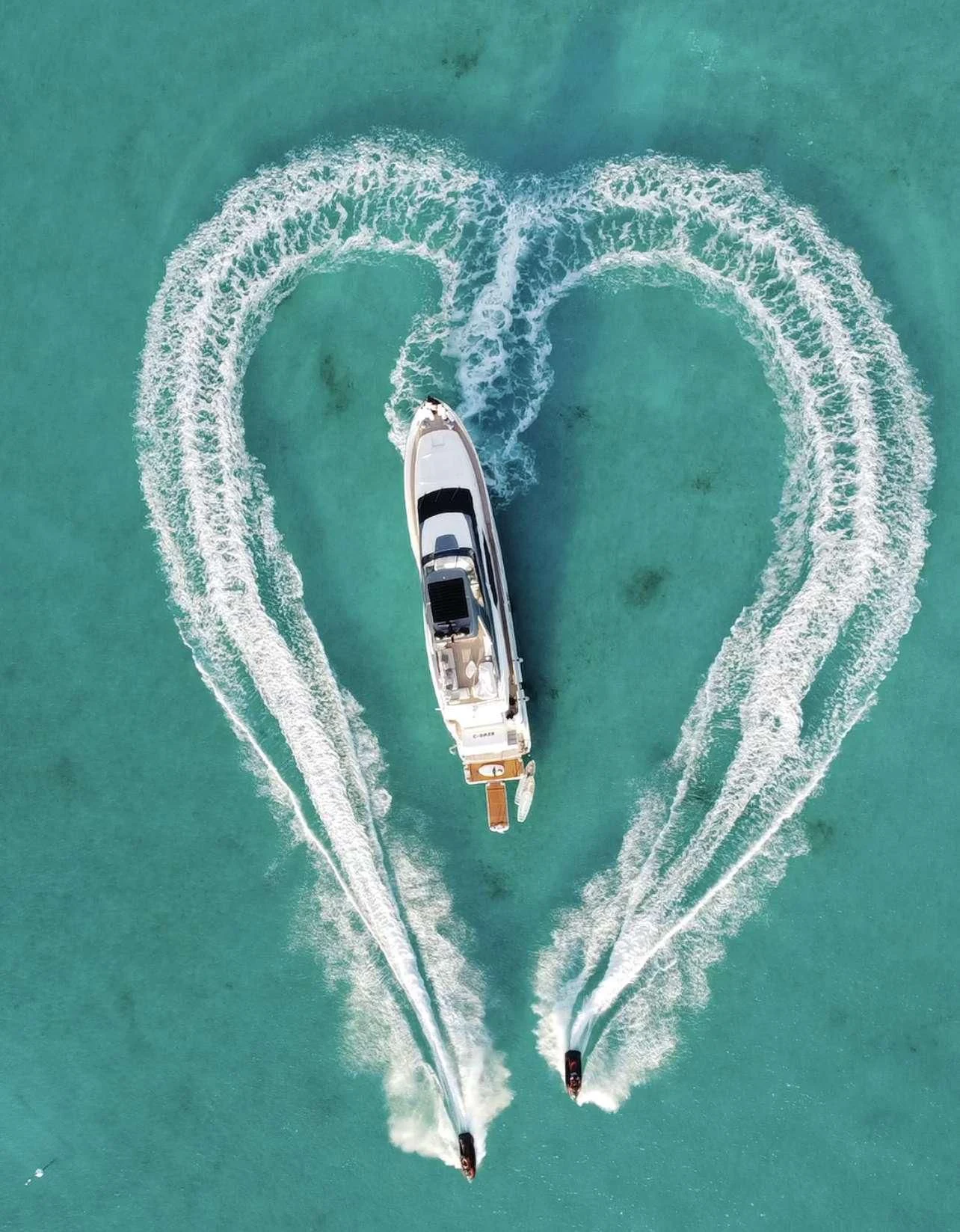 a boat in the water aboard C-DAZE Yacht for Sale