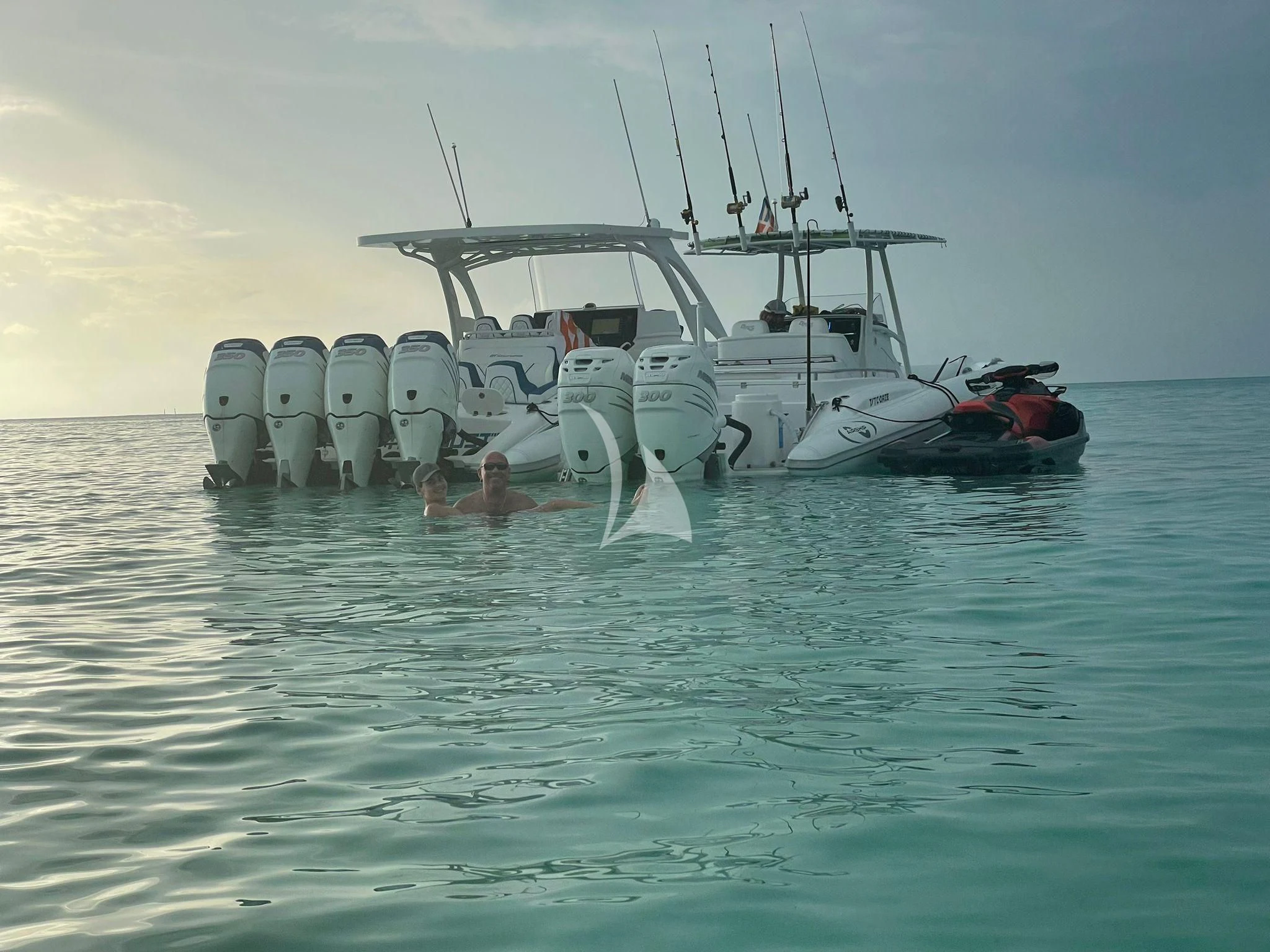 a boat with a person in it aboard C-DAZE Yacht for Sale