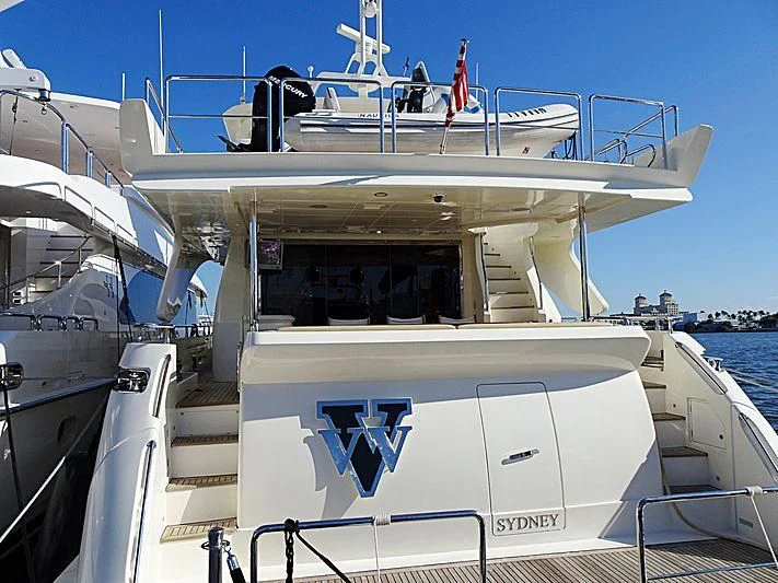 a boat on the water aboard DIVA Yacht for Sale