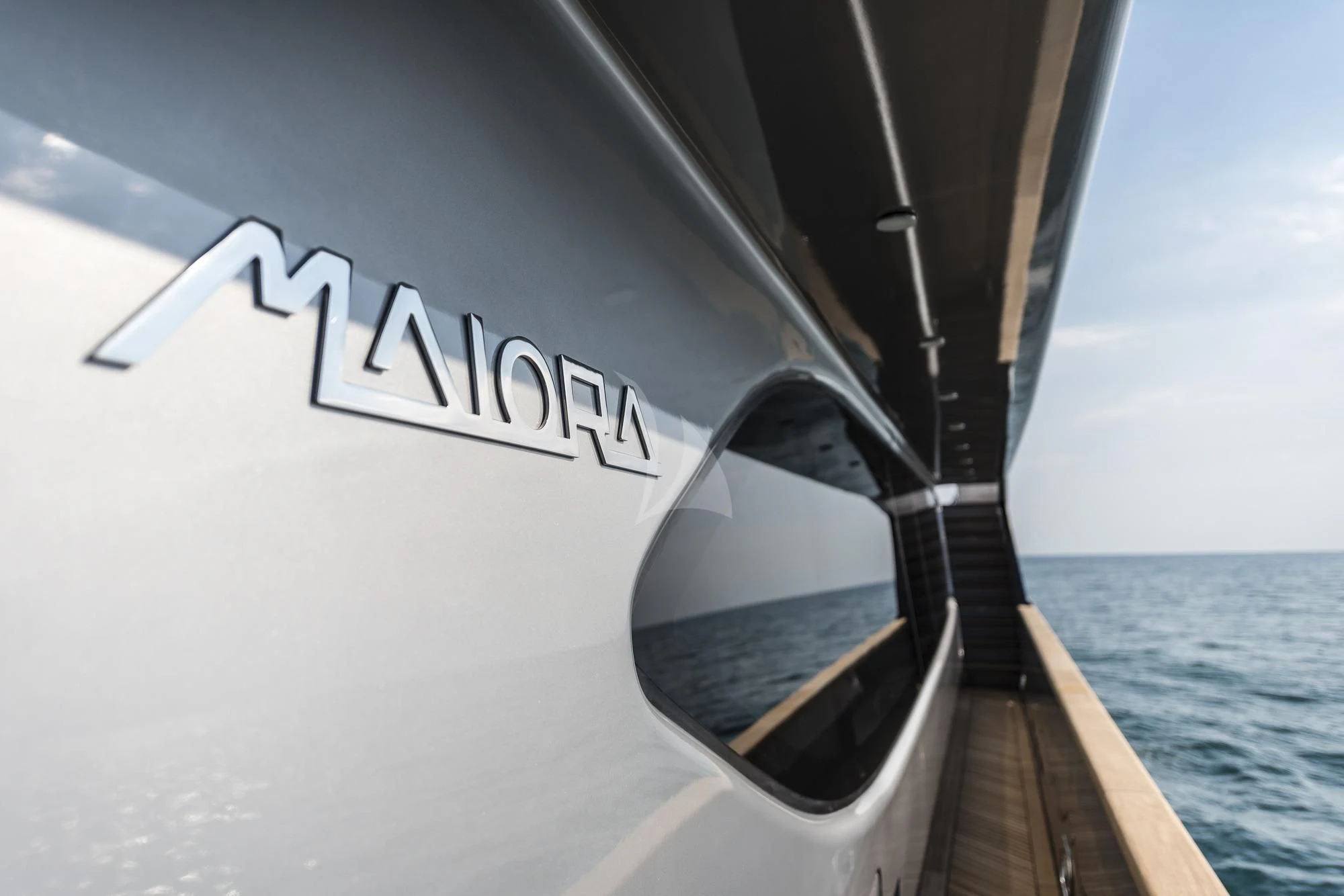 a boat on the water aboard SANDS Yacht for Sale