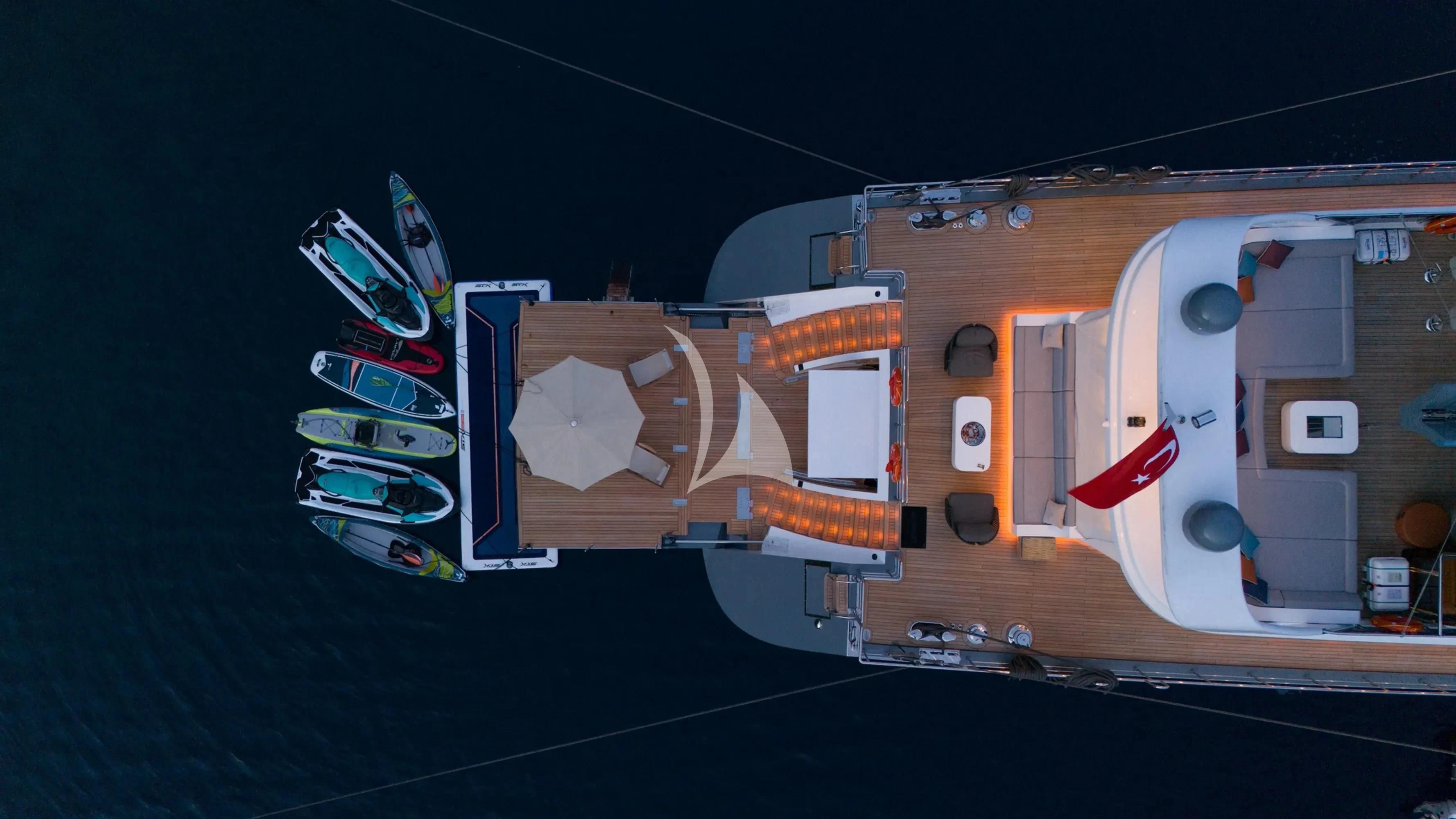 a screenshot of a video game aboard NORTH WIND Yacht for Sale