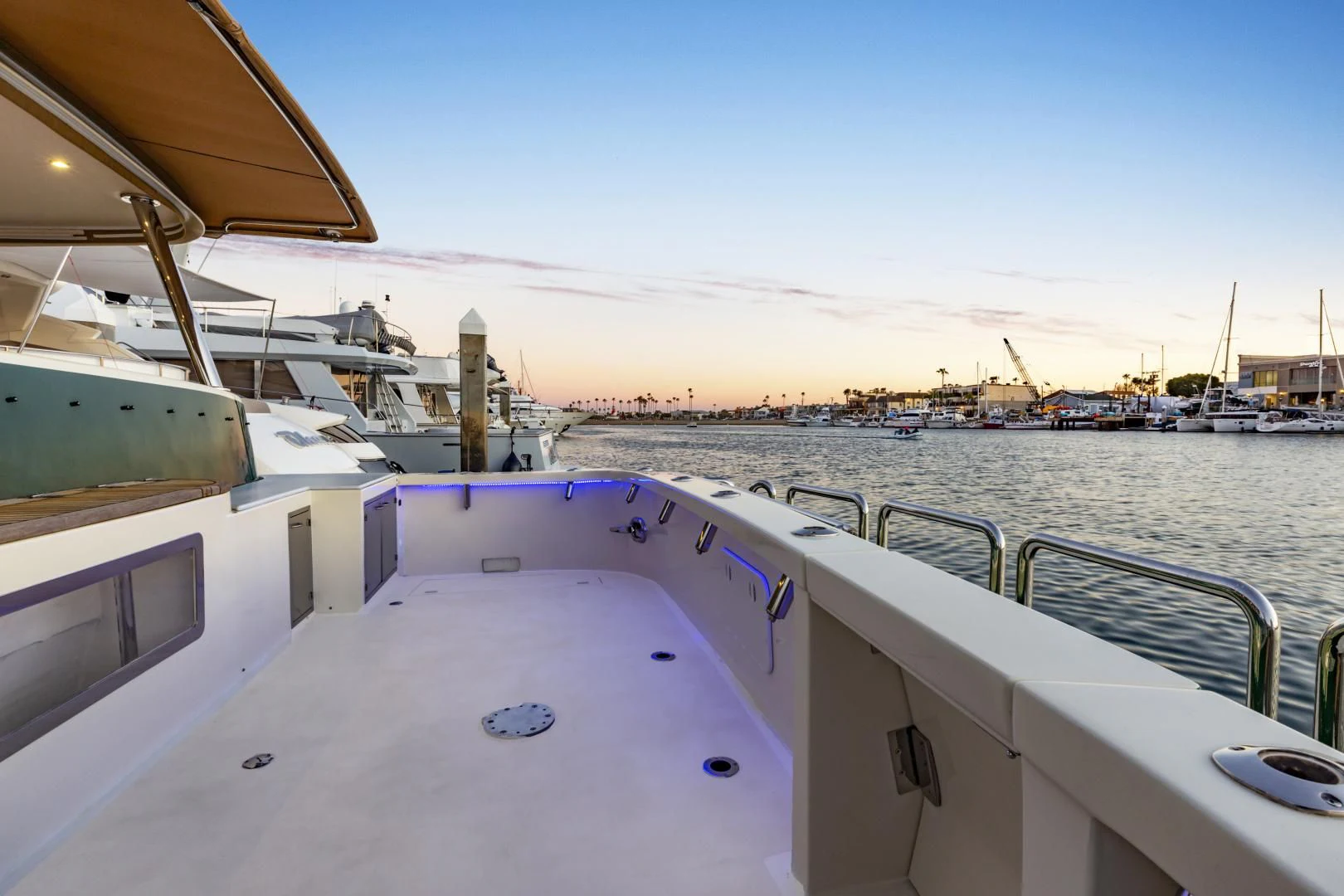 a boat in the water aboard HOLIDAY Yacht for Sale