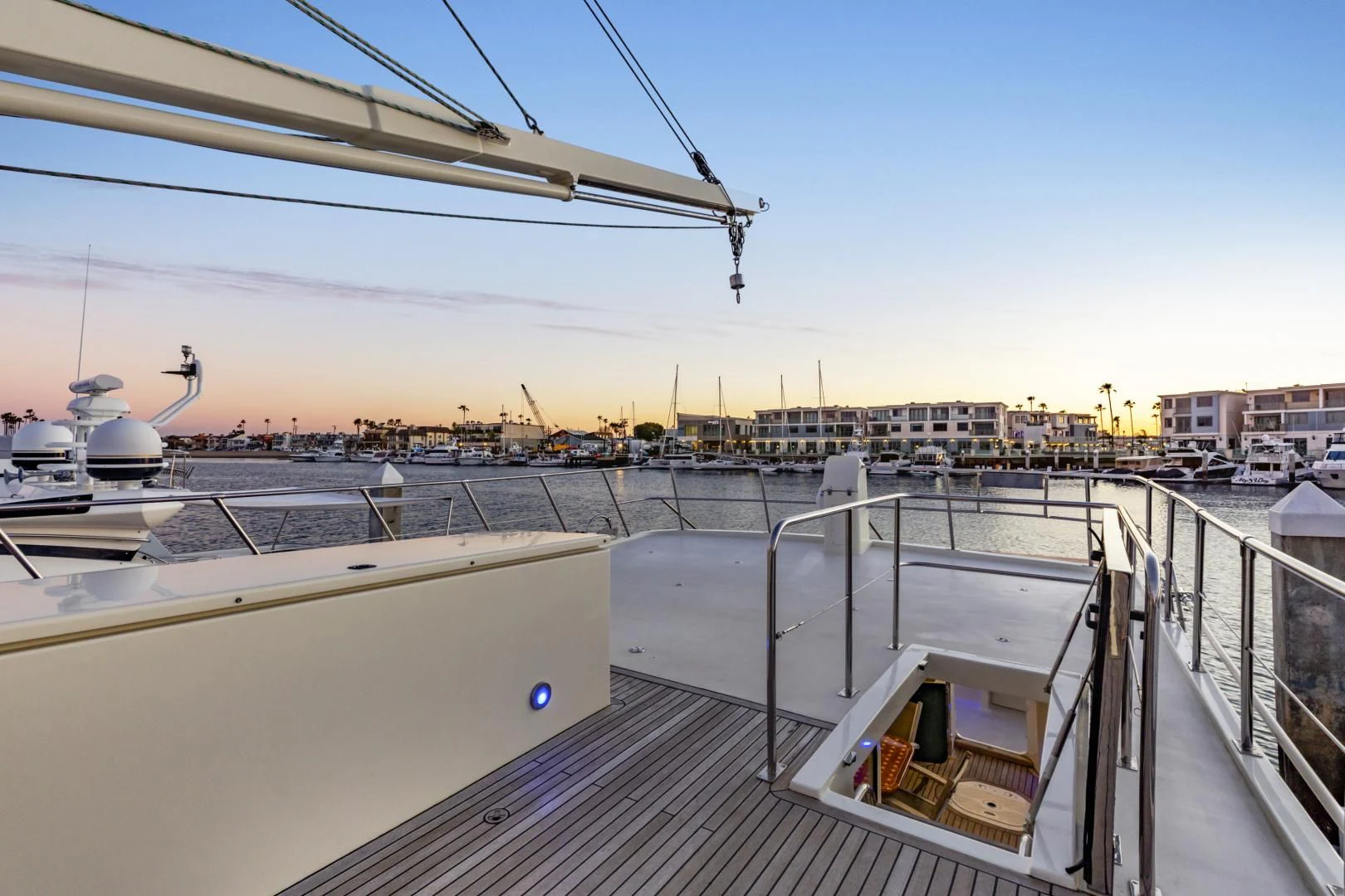 a boat on the water aboard HOLIDAY Yacht for Sale