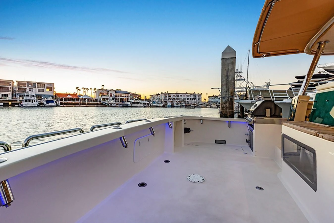 a boat on the water aboard HOLIDAY Yacht for Sale