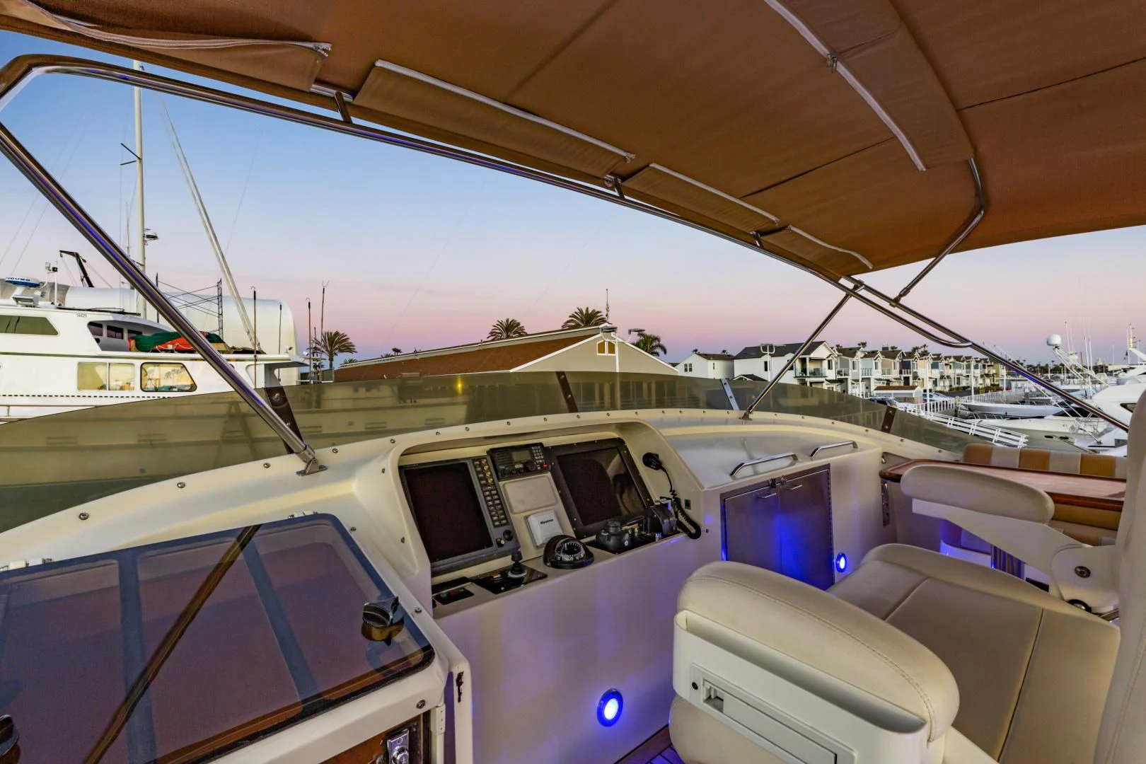 inside of a boat aboard HOLIDAY Yacht for Sale