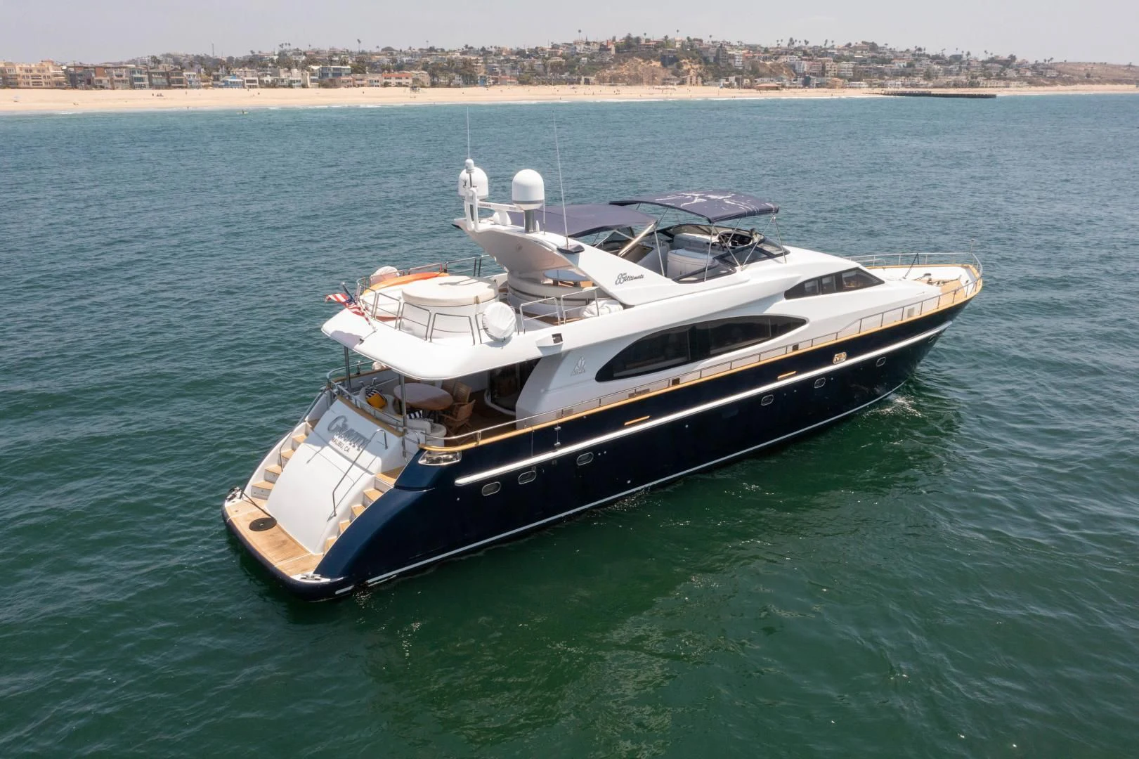 a boat on the water aboard GRAVITY Yacht for Sale