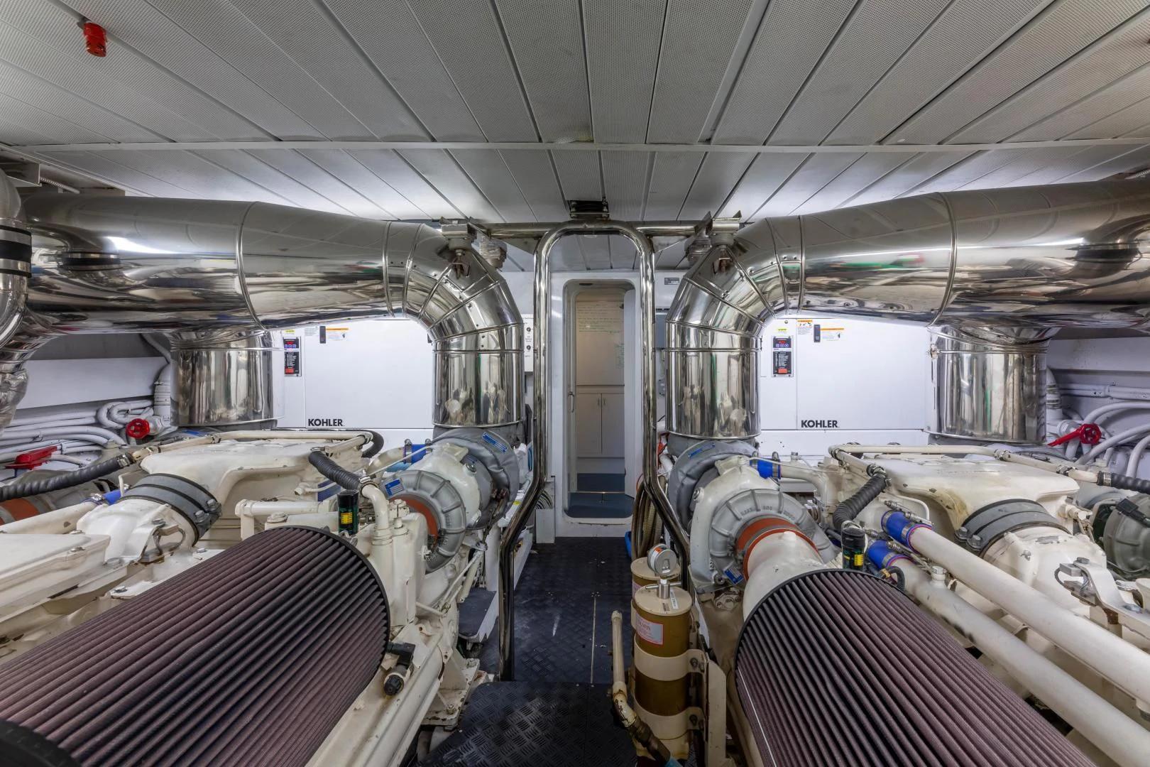 inside of a vehicle aboard GRAVITY Yacht for Sale