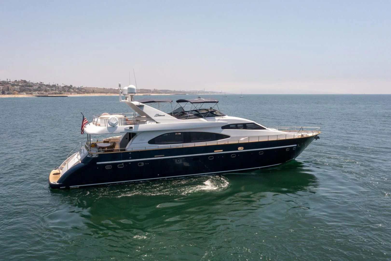 a boat on the water aboard GRAVITY Yacht for Sale