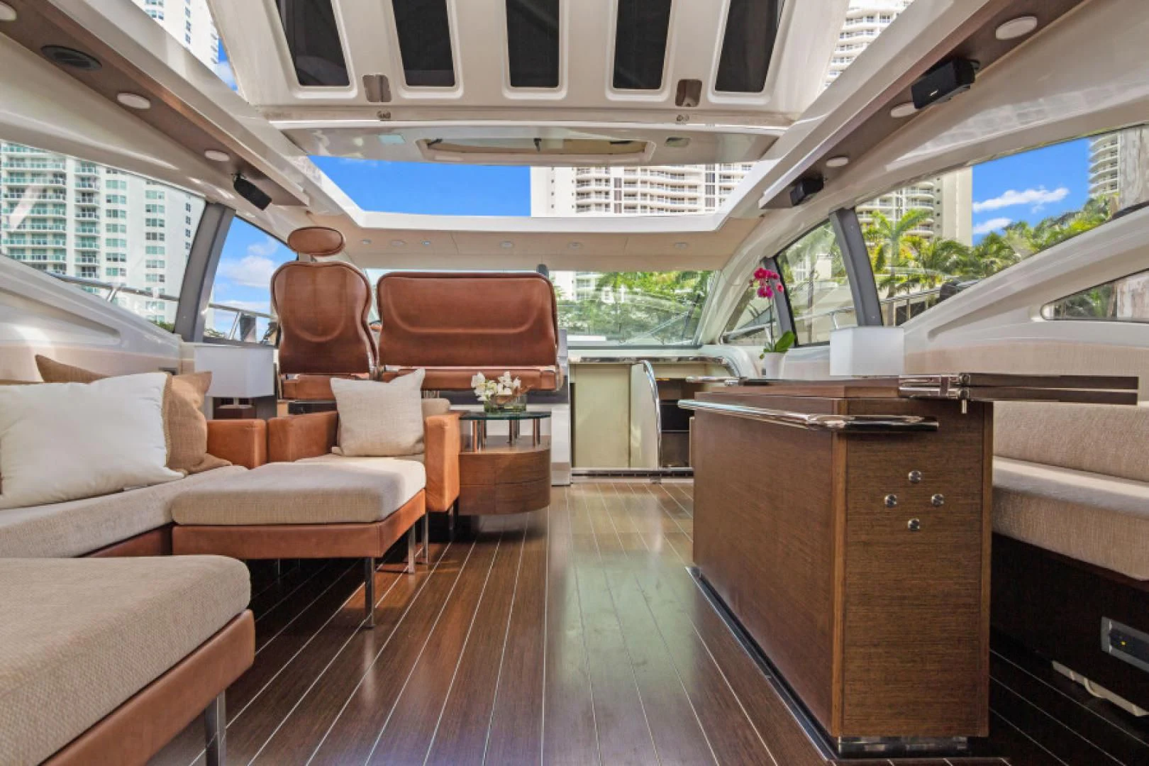 inside of a boat aboard BLIND SQUIRREL Yacht for Sale