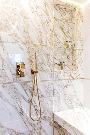 a wall with a few pipes aboard STEFANIA Yacht for Sale