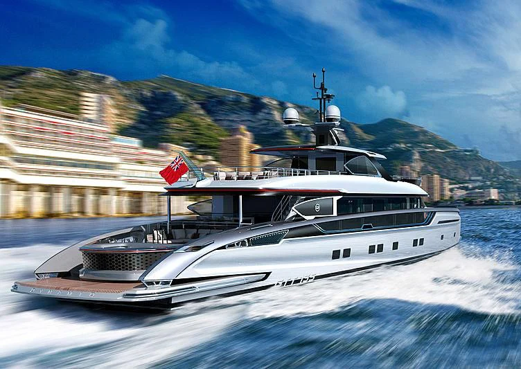 a boat on the water aboard STEFANIA Yacht for Sale