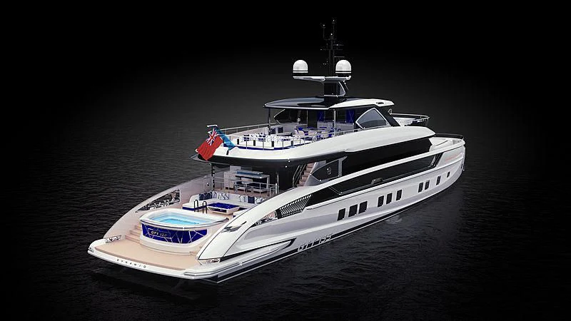 a boat on the water aboard STEFANIA Yacht for Sale