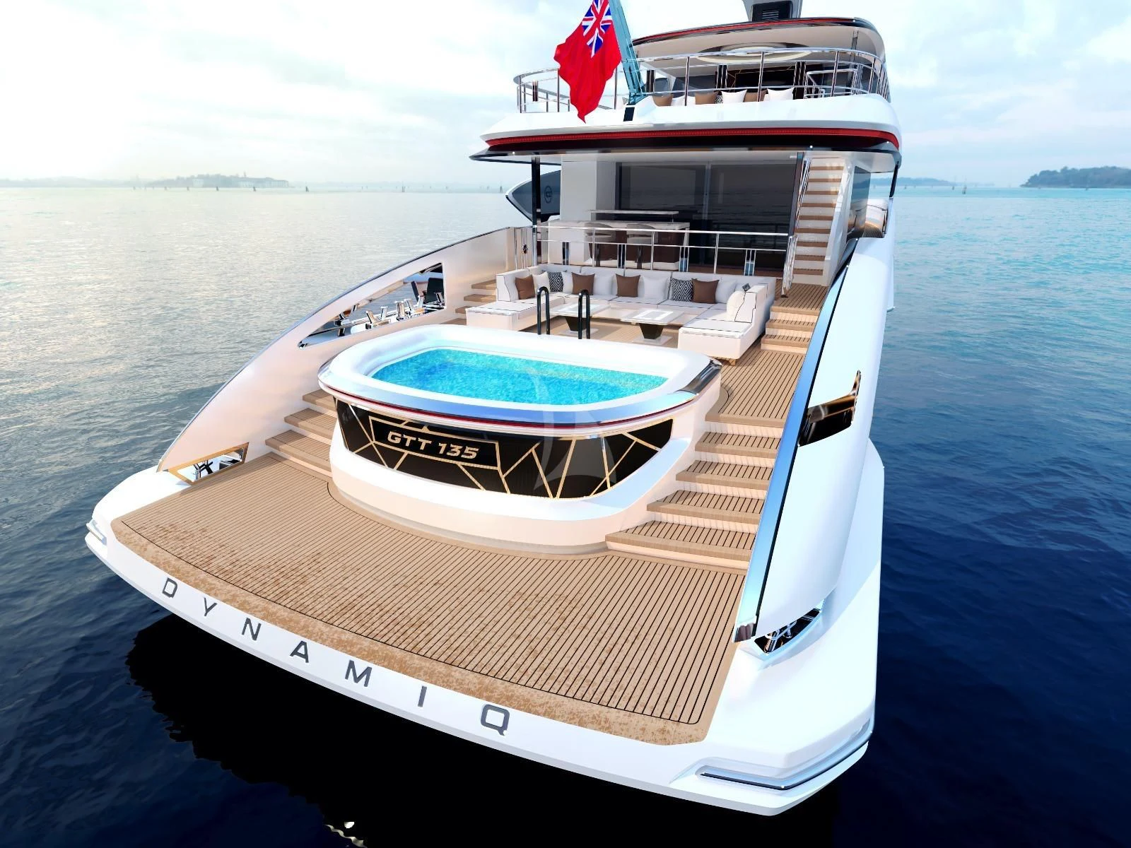 a boat on the water aboard STEFANIA Yacht for Sale