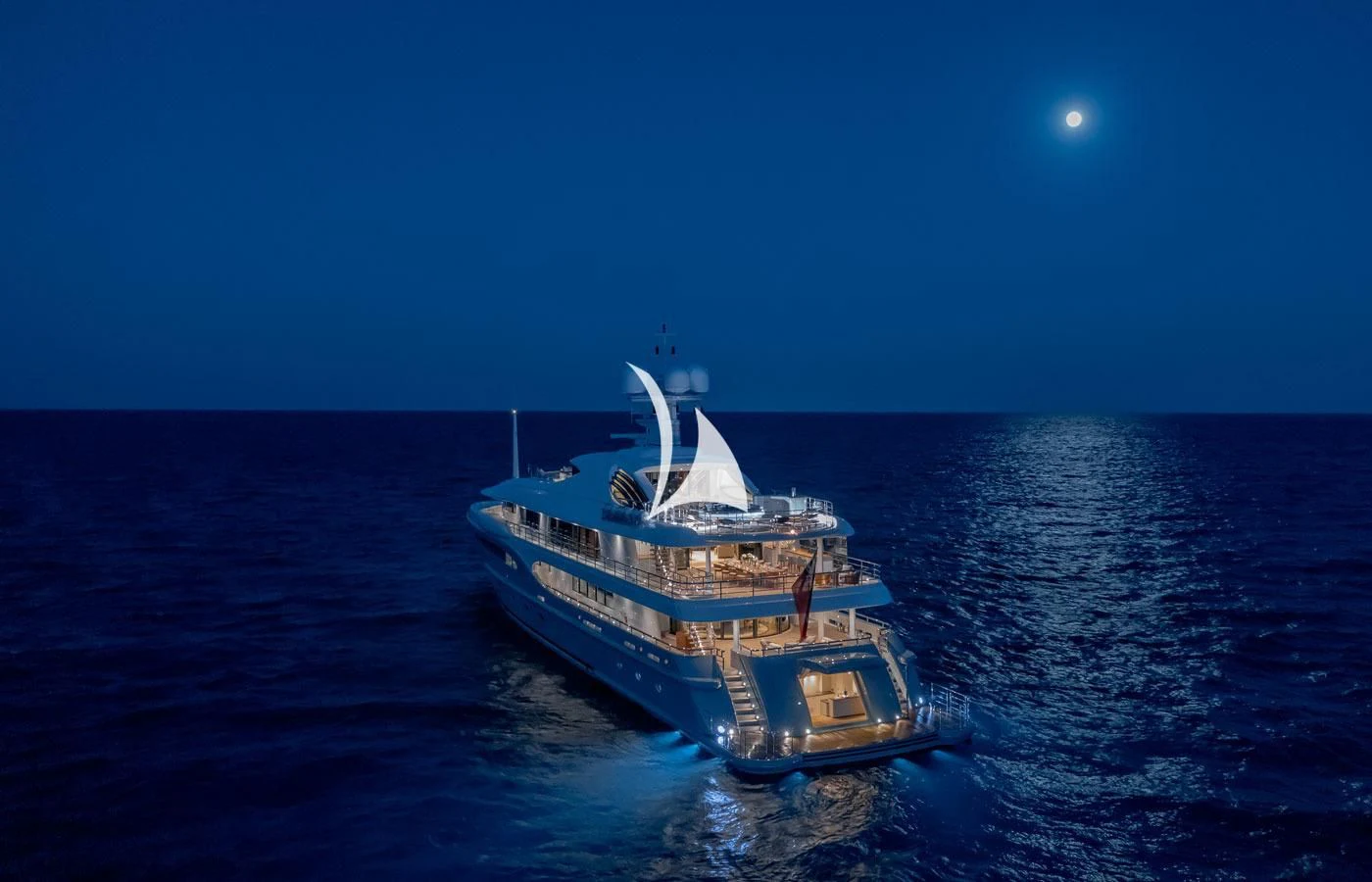a boat in the water aboard VENTUM MARIS Yacht for Charter
