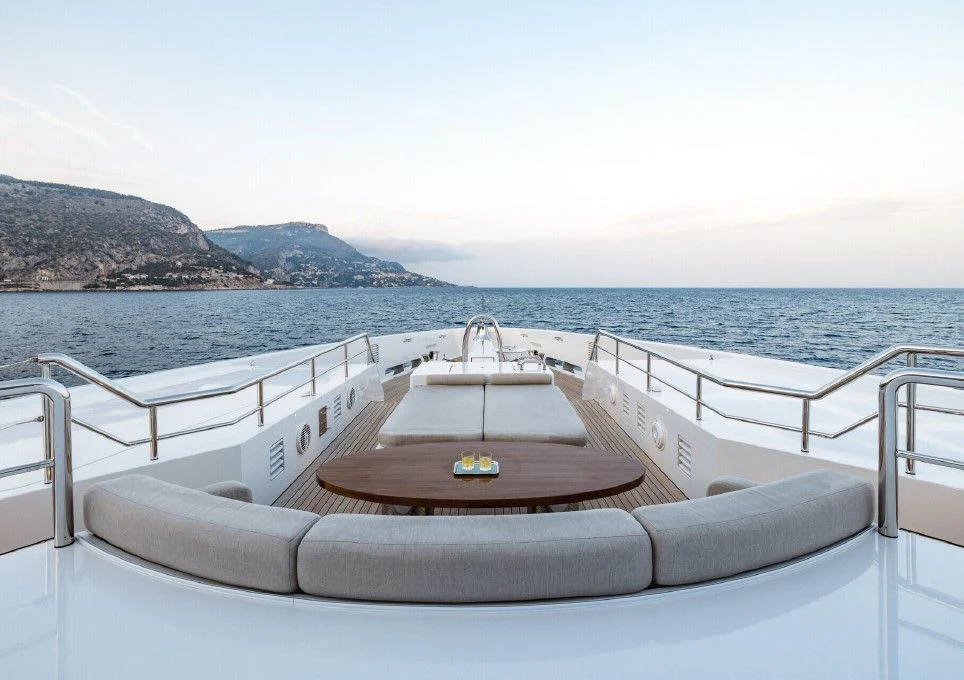a boat on the water aboard VENTUM MARIS Yacht for Charter