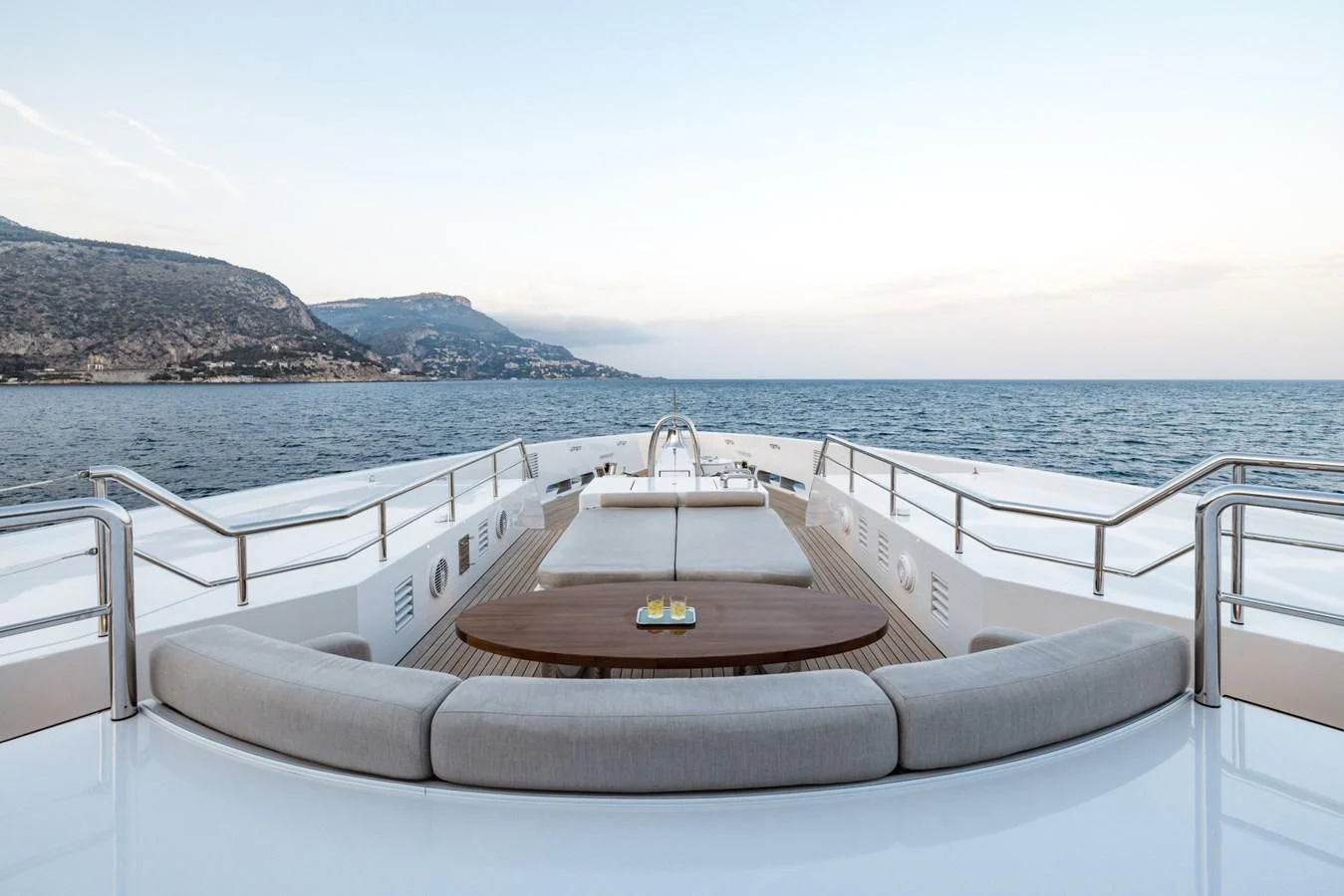a boat on the water aboard VENTUM MARIS Yacht for Charter