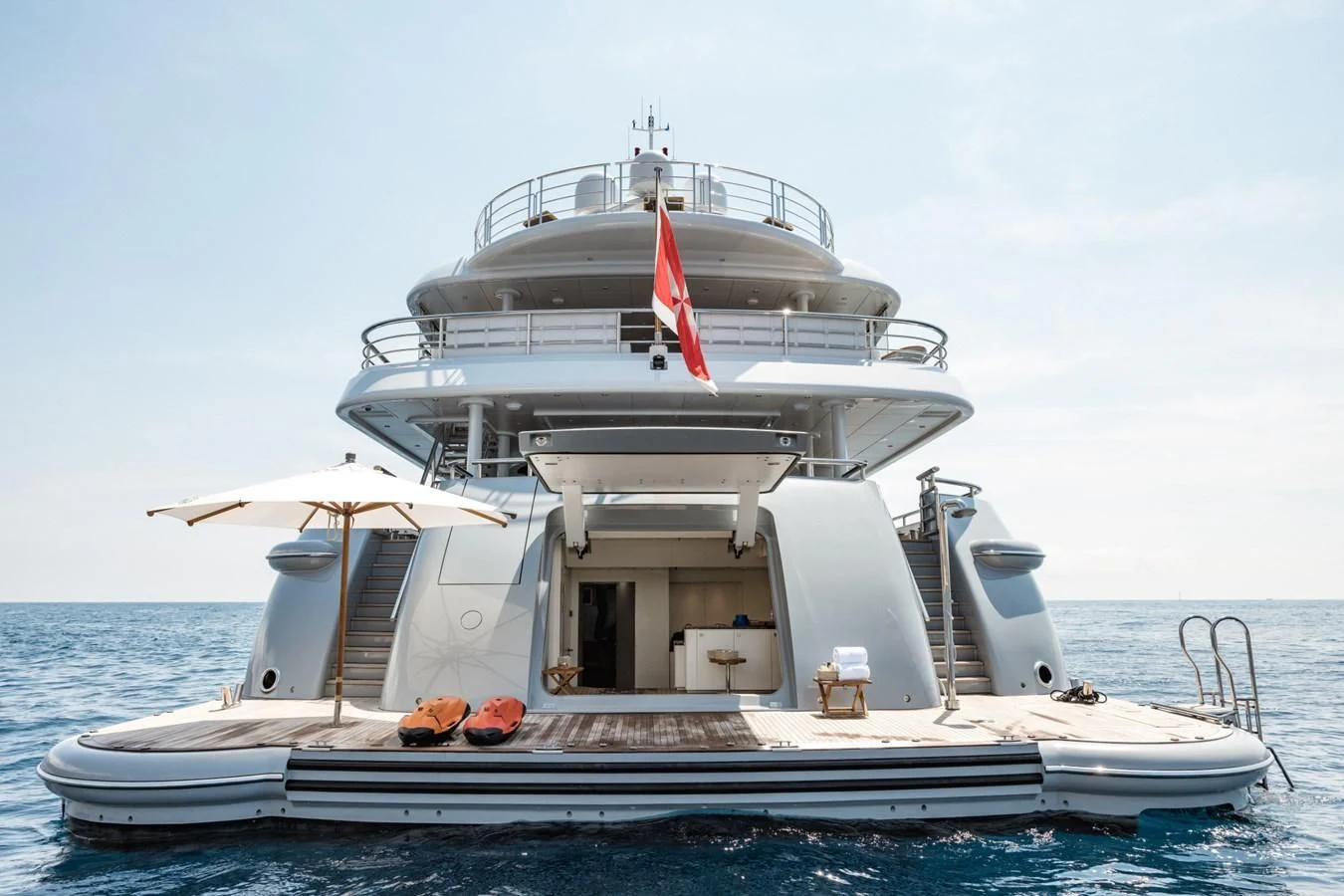 a boat on the water aboard VENTUM MARIS Yacht for Charter