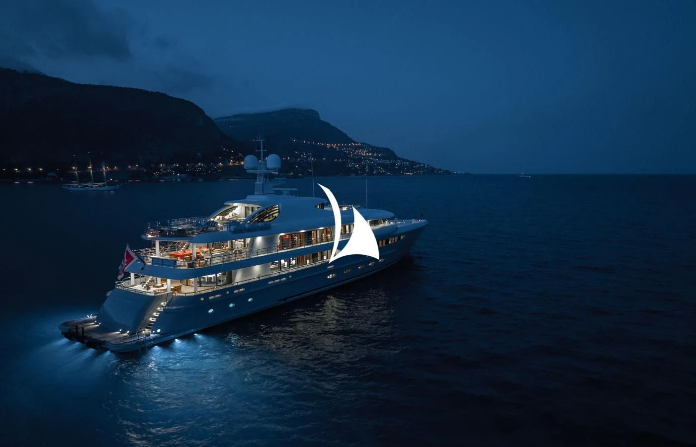 a boat in the water aboard VENTUM MARIS Yacht for Charter