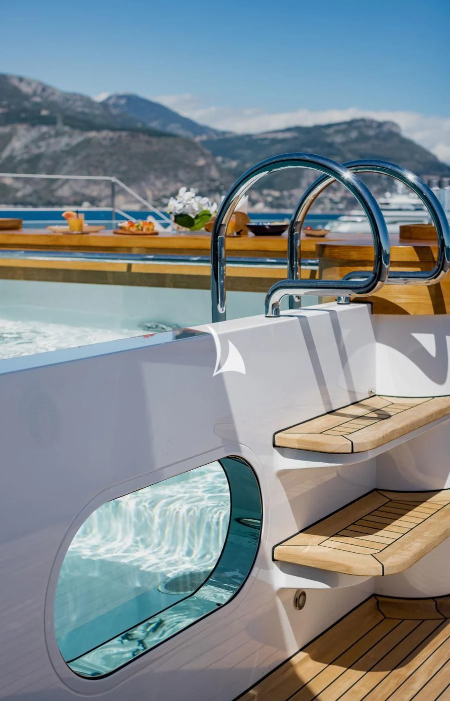 a boat on the water aboard VENTUM MARIS Yacht for Charter