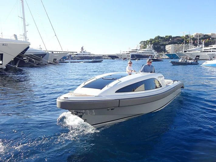 a man and a woman on a boat in the water aboard VENTUM MARIS Yacht for Charter
