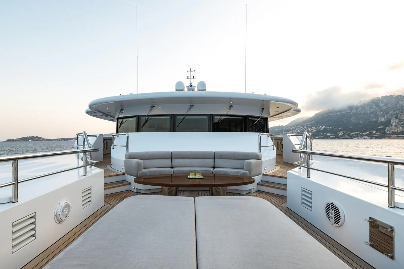 a boat on a boat aboard VENTUM MARIS Yacht for Charter
