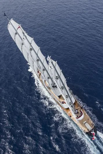 a submarine in the water aboard MALTESE FALCON Yacht for Sale