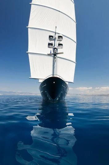 a boat in the water aboard MALTESE FALCON Yacht for Sale