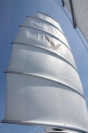 a close-up of a building aboard MALTESE FALCON Yacht for Sale