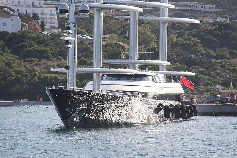 a boat on the water aboard MALTESE FALCON Yacht for Sale