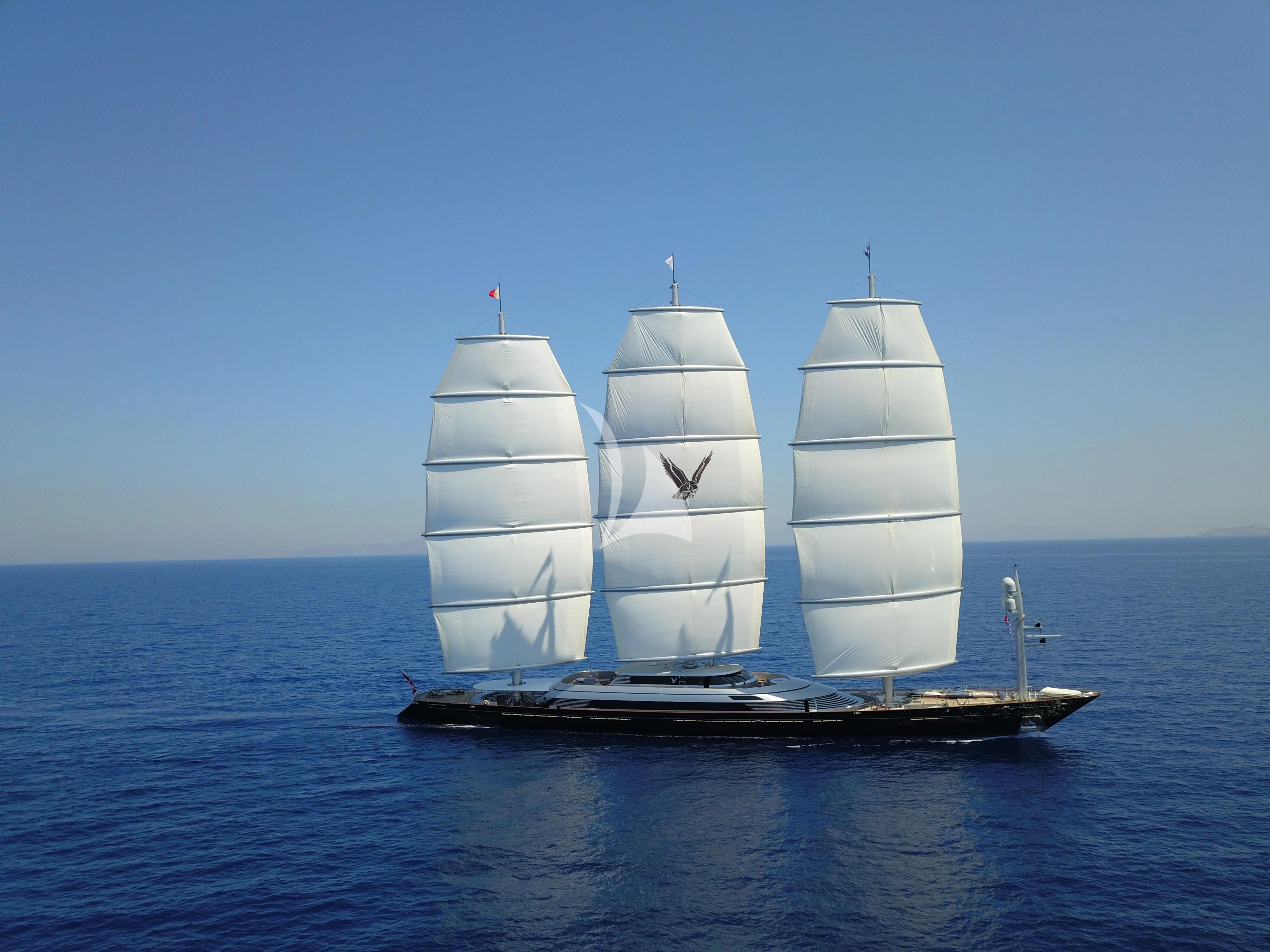 a few sailboats on the water aboard MALTESE FALCON Yacht for Sale