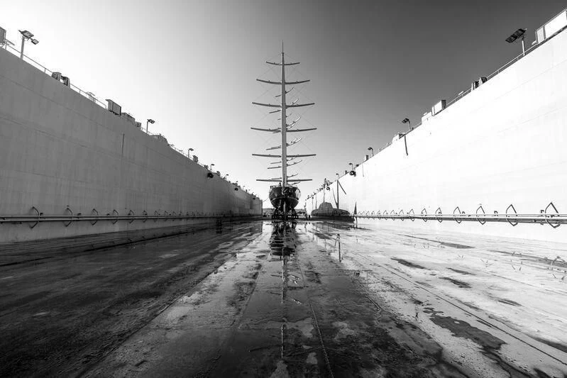 a boat on the water aboard MALTESE FALCON Yacht for Sale