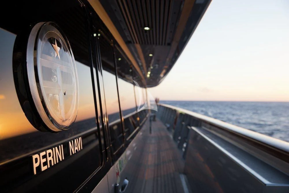 a boat on the water aboard MALTESE FALCON Yacht for Sale