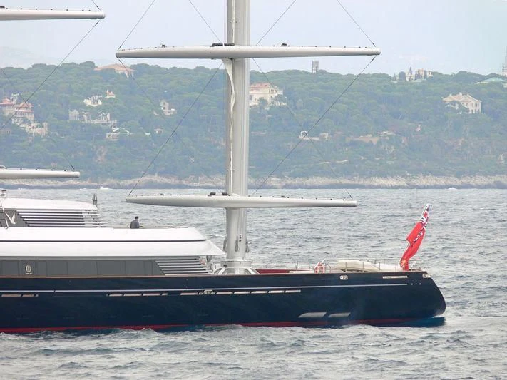 a boat on the water aboard MALTESE FALCON Yacht for Sale