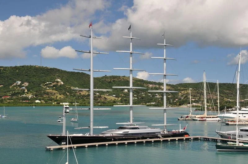 a group of sailboats in the water aboard MALTESE FALCON Yacht for Sale