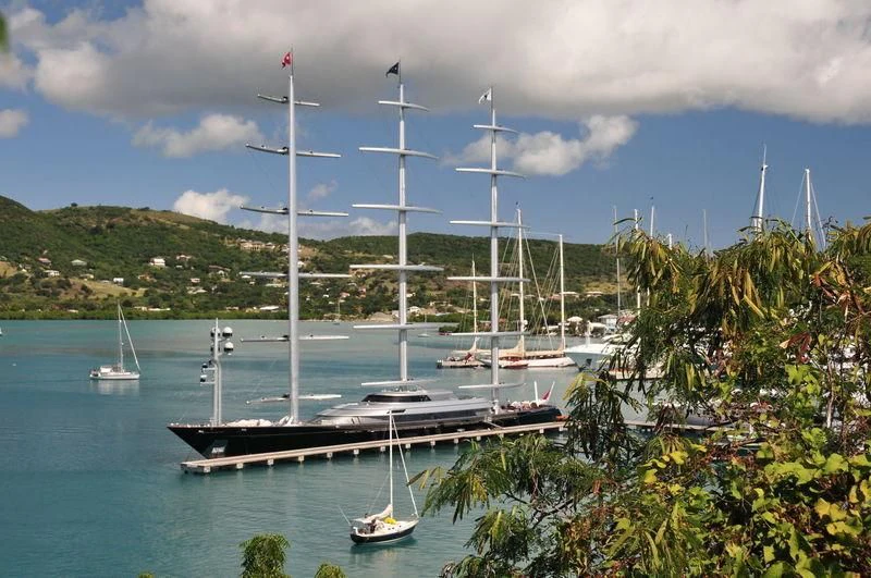 a group of boats in the water aboard MALTESE FALCON Yacht for Sale