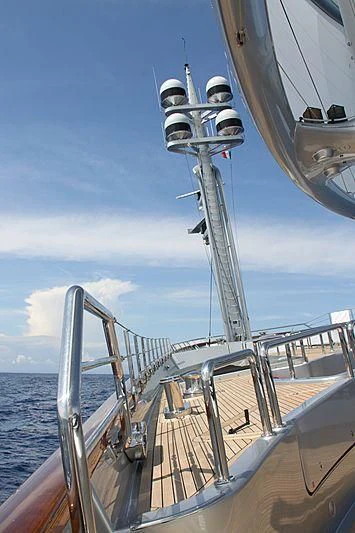 a boat on the water aboard MALTESE FALCON Yacht for Sale