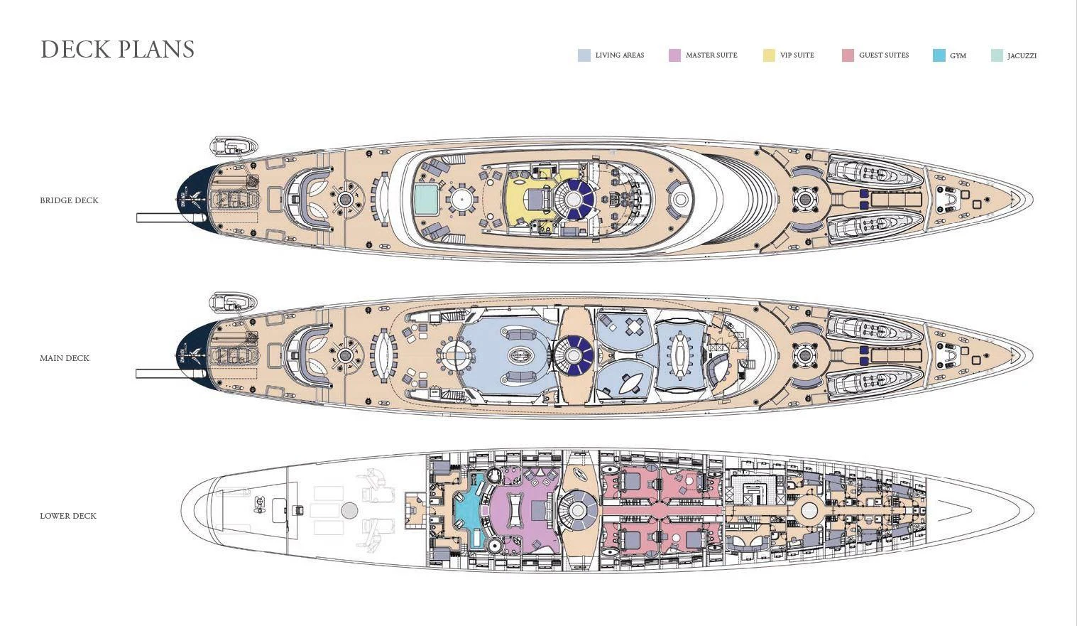 a drawing of a military tank aboard MALTESE FALCON Yacht for Sale