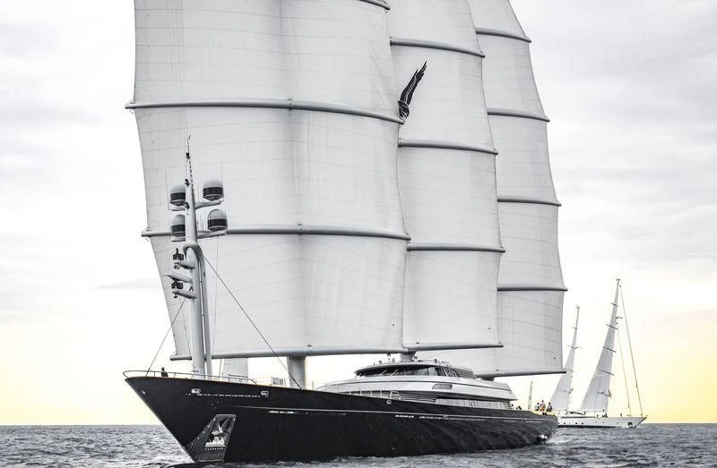 a sailboat in the water aboard MALTESE FALCON Yacht for Sale