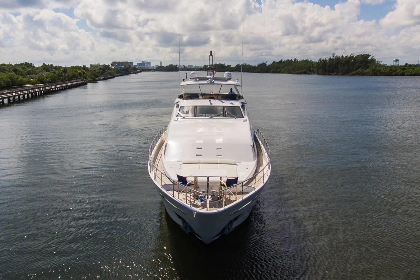 a boat on the water aboard ALEGRA Yacht for Sale