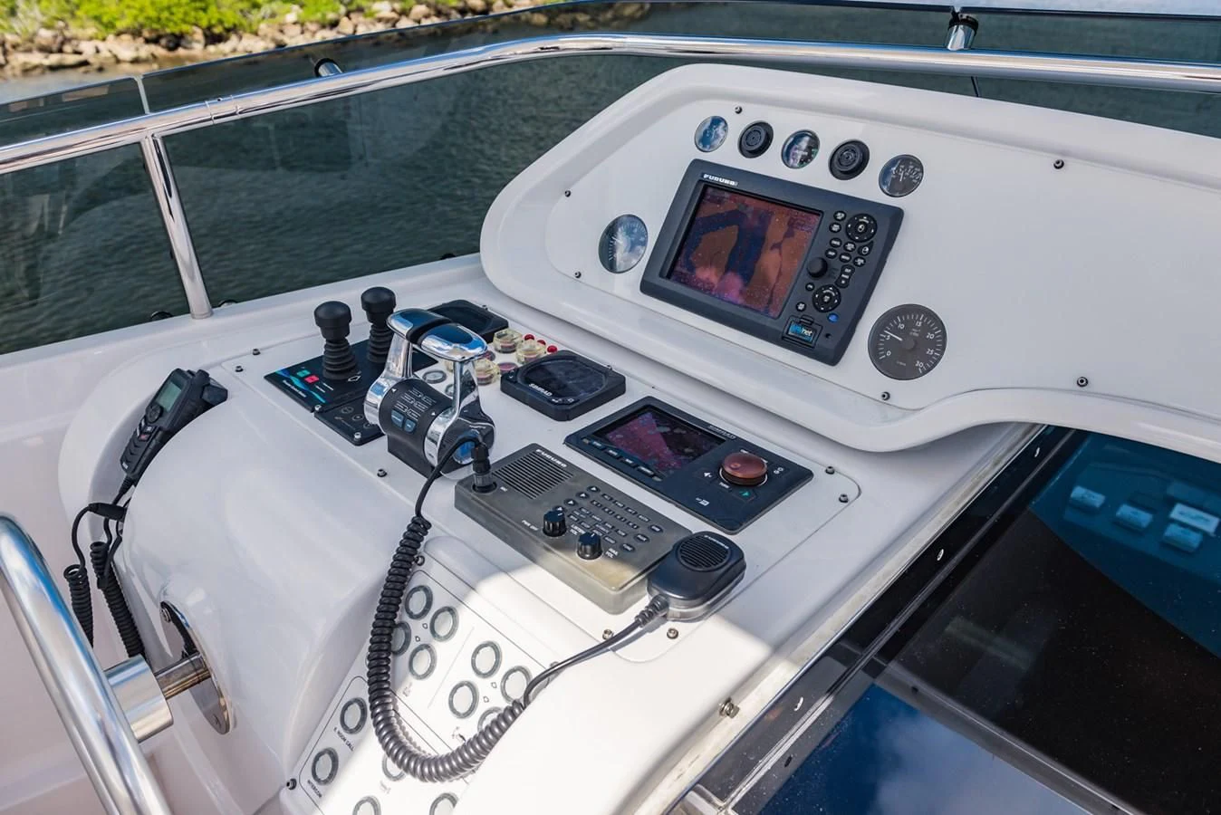 the inside of a boat aboard ALEGRA Yacht for Sale